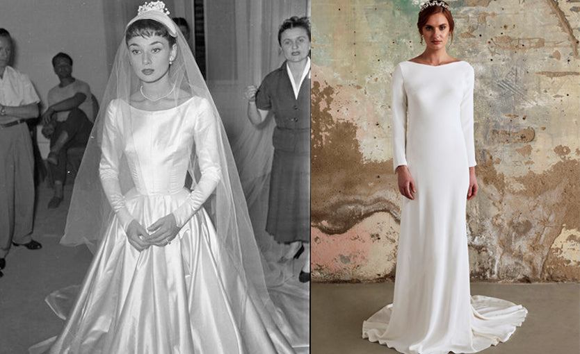 Audrey Hepburn's iconic wedding looks ...